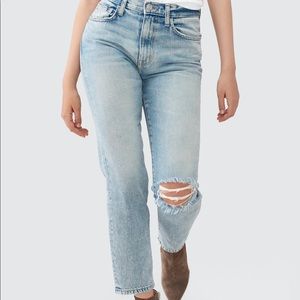 Current/Elliot 2 yr destroy jeans